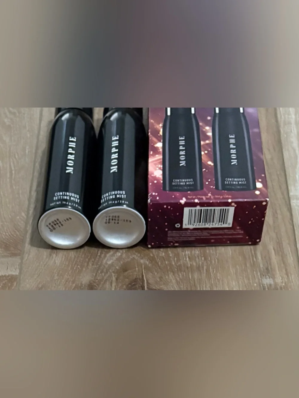 MORPHE MIST & MINGLE CONTINUOUS SETTING MIST DUO 2.8 OZ. EACH NEW NIB